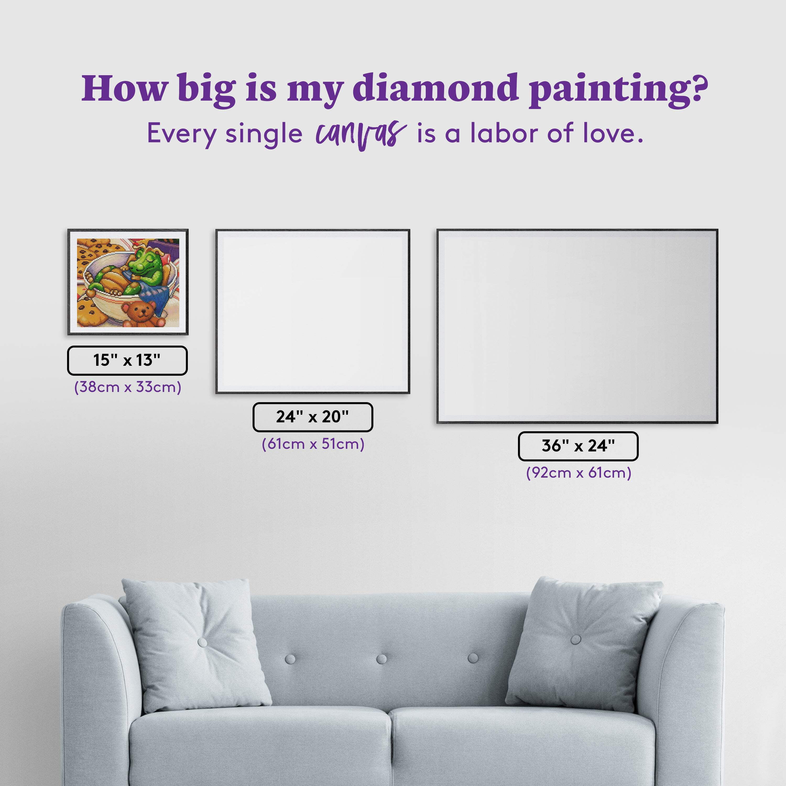 DIAMOND ART CLUB Naptime Diamond Painting Kit