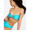 thumbnail image 5 of No Boundaries Starfish Brooch Bandeau Bikini Top, Women's XXS-XXL, 5 of 6