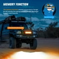 thumbnail image 5 of Nilight 12Inch 300W LED Light Bar Spot Flood Amber White Strobe 6 Modes with Memory Function Off-Road Truck Car ATV SUV Cabin Boat with 16AWG Wiring Harness Kit-1 Lead, 5 of 9
