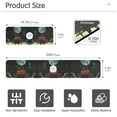thumbnail image 3 of Yayeee Faucet Mat for Kitchen Sink 14.7" Diatomite Long Splash Guard Pad, Red Sitting on The Moon, 3 of 7