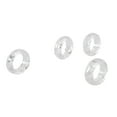 thumbnail image 2 of Saro Lifestyle Crystal Napkin Ring (4 Pack), 2 of 2