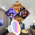 thumbnail image 4 of Toystoory Foco LED Downlight Personalización Control de voz Flexible 7W RGB Lámpara que cambia de color Ajuste de aplicación Luz cálida y fría Trabajo Iluminación y accesorios Tipo 2 Toystoory HA064926-02, 4 of 6