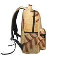thumbnail image 3 of Japuie Vintage Baseball Print Laptop Backpack for Work, College, Travel, Lightweight Waterproof Daily Backpacks for Men Women,Lightweight Casual Travel Daypack, 3 of 5