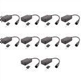 10X 3 Pins XLR Wireless Remote Control Receiver for Smoke Fog Machine