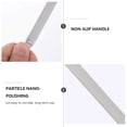 thumbnail image 3 of GOOHOCHY Finger Nail Buffer Double Side Nail File Stainless Steel Filing Polishing Cleaning For Salon Use 1Pcs 18Cm, 3 of 8