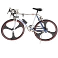thumbnail image 2 of MERIGLARE Casting Model Toys 1:10 Classic Finger Bikes Bicycle Model for Home Table Desk, 2 of 7