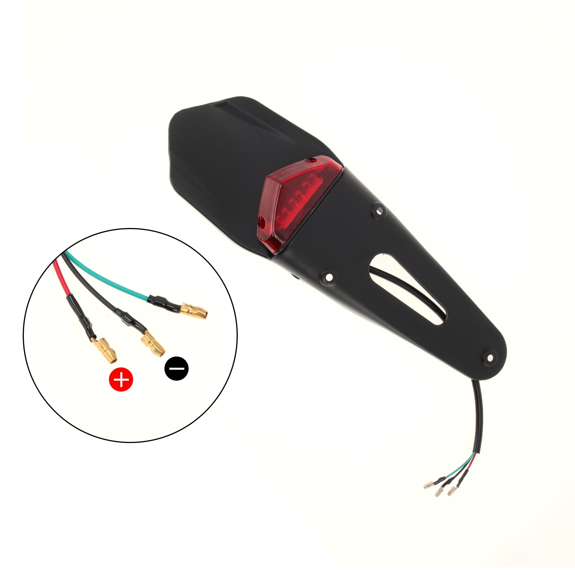 1 Pc License Plate Light 12V LED Tag Lamp for Car Motorcycle Waterproof Yellow License Plate Light License Plate Light