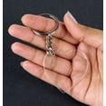 thumbnail image 7 of Traceease 2" inches Heart Shape With Hole Clear Acrylic Ornament Blank Transparent Keychain Pendantsfor DIY Crafts Projects - Pack of 25, 3mm Thickness - BH, 7 of 7