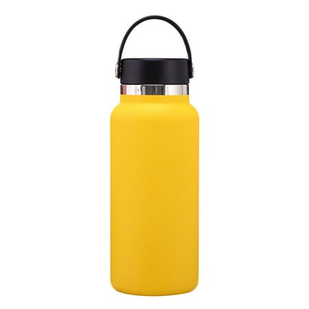

32oz Motion Portable Insulation Drinkware Thermal Mug Travel Cup Sports Bottle Stainless Steel YELLOW