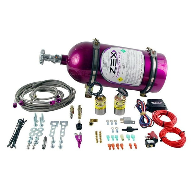 Zex Nitrous Oxide Systems 82037 Race EFI Nitrous System Kit Walmart