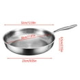 thumbnail image 2 of Non-Stick Skillet For Home Use Designed For Induction Cooktops And Gas Stoves For Omelettes Steaks And More, 2 of 3