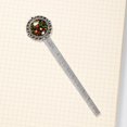 thumbnail image 4 of Thanksgiving Fruit Vintage Silver Lace-Edged Bookmark: a Delightful Gift for Book Lovers and Readers, 4 of 5