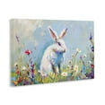 thumbnail image 3 of Stupell Industries Bunny In Spring Meadow Canvas Wall Art design by LSR Design Studio, 20 x 30, 3 of 7