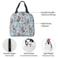 thumbnail image 4 of Pofeuu Winter Gnome And Snowman Print Lunch Bag Lunch Box Insulated Lunch Bag Adult Lunch Box for Men and Women, 4 of 8