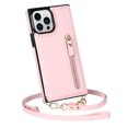 thumbnail image 6 of K-Lion Wallet Case for iPhone 14 Pro Max with Shoulder Strap Crossbody Back Card Slots Holder Kickstand Cover, PU Leather Magnetic Zipper Shockproof Protective Phone Case for iPhone 14 Pro Max,Pink, 6 of 21