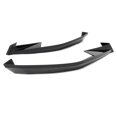 thumbnail image 4 of Ikon Motorsports Rear Bumper Aprons Fits 2023-2026 Toyota GR Corolla, AS Style Gloss Black ABS, Rear Lower Spats Winglet Valance Splitters Pair, 4 of 8