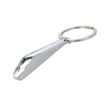 thumbnail image 1 of Silver 3D Train Shaped Pendant Keychain Key Keychain Pendant Ring Key Holder for Home Keys, 1 of 9