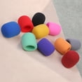 thumbnail image 1 of BESTYASH 10Pcs Handheld Microphone Windscreen Assorted Color with Protection for Karaoke and KTV, 1 of 6