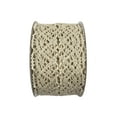 thumbnail image 2 of 12 Pack: 1.75" x 3yd. Ivory Lace Crochet Ribbon by Celebrate It, 2 of 3