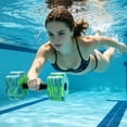 thumbnail image 7 of Water Weights Aquatic Exercise Dumbbells, Buoyant EVA Aqua Barbells, Portable Workout Gear for Water Aerobics and Low Impact Fitness (F), 7 of 7