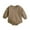 ZA Khaki, variant on Baby Boys Short Sleeve Gentleman Solid Striped Romper Bodysuit Clothes,Size 3 Months-6 Months