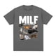 thumbnail image 1 of Camiseta divertida MILF Man I Love Felines, para amantes de los gatos, informal, de manga corta, de algodón, cómoda y holgada., 1 of 7