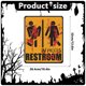 thumbnail image 3 of Halloween Decoration PVC Doorplate Holiday Party Garage Door Decoration Ghost Wall Sticker, 3 of 5