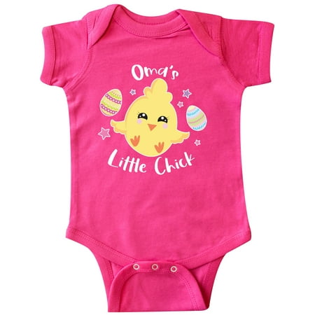 

Inktastic Happy Easter Oma s Little Chick Gift Baby Girl Bodysuit