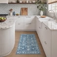 thumbnail image 2 of KUETH 2X3 Vintage Area Rugs Machine Washable Rugs for Living Room, Non Slip Flat Pile Rug with Rubber Backing, Boho Rug for Entryway Bedroom Dining Room Home Office, 2 of 12