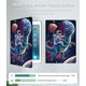 thumbnail image 3 of Funda de piel sintética con diseño de dinosaurio para Kindle Paperwhite 2021 de 6,8 pulgadas, 3 of 7
