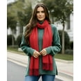 thumbnail image 2 of Fashion Scarfs for Womens Lightweight Long Scarves Wraps Lady Solid Pashmina Solid colors Wraps Shawl Soft Warm Scarves For Women Online, 2 of 7