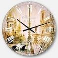 thumbnail image 1 of DesignArt Vieille Belle Horloge Murale Parisienne Grande, 1 of 2