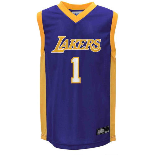 Adidas NBA Los Angeles Lakers D’Angelo Russell Basketball Jersey