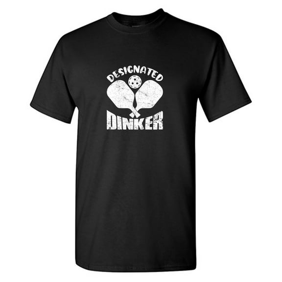 Designated Dinker Sarcastic Humor Graphic Tees Gift For Mens Novelty Funny T Shirt