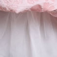 thumbnail image 3 of Little Girl Dresses Short Sleeve Princess Dress Flower Dress Wedding Dress Clothes Flowy Beach Dress,Size 11 Years-12 Years, 3 of 9