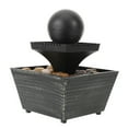 thumbnail image 4 of UPKOCH 1Pack Decorative Table-Top Water Fountains Tabletop Fountain Black Resin Chinese Style For Home 11.8x4.5x4.5in, 4 of 8
