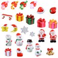 thumbnail image 1 of Bangcool 24PCS Micro Landscape Decoration Assorted Lovely Bonsai Ornament for Christmas, 1 of 10