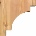 thumbnail image 3 of 3 1/2"W x 10"D x 10"H Mediterranean Smooth Corbel, Western Red Cedar, 3 of 9