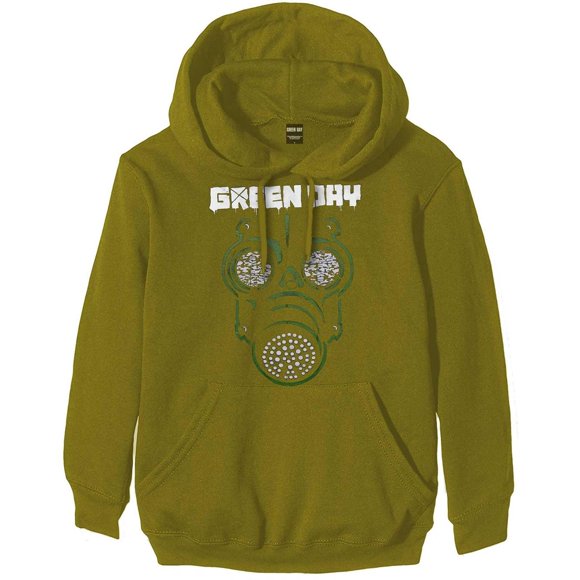 Green Day Adult Mask Hoodie