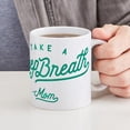 thumbnail image 6 of CafePress - Take A Deep Breath Mom Green Mug - 11 oz Ceramic Mug - Novelty Coffee Tea Cup, 6 of 6