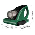 thumbnail image 2 of VWRXBZ Cordless Vacuum Cleaner Home Bed Sofa Intelligentdust Remover-compact White/green Optional Portable Vacuum Cleaner 9.09x6.44x2.85 Inch, 2 of 6