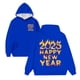 thumbnail image 2 of WILLBEST Sudaderas Deportivas Hombre 2025 Tendencia Hombres y Mujeres con El Mismo Año Sudadera con Capucha Casual Deportes Moda Año Indispensable Top Mediana​​, 2 of 5