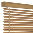 thumbnail image 4 of Achim GII Morningstar Indoor Cordless Woodtone Vinyl Light Filtering Window Mini Blind, 64" L x 39" W, 4 of 6