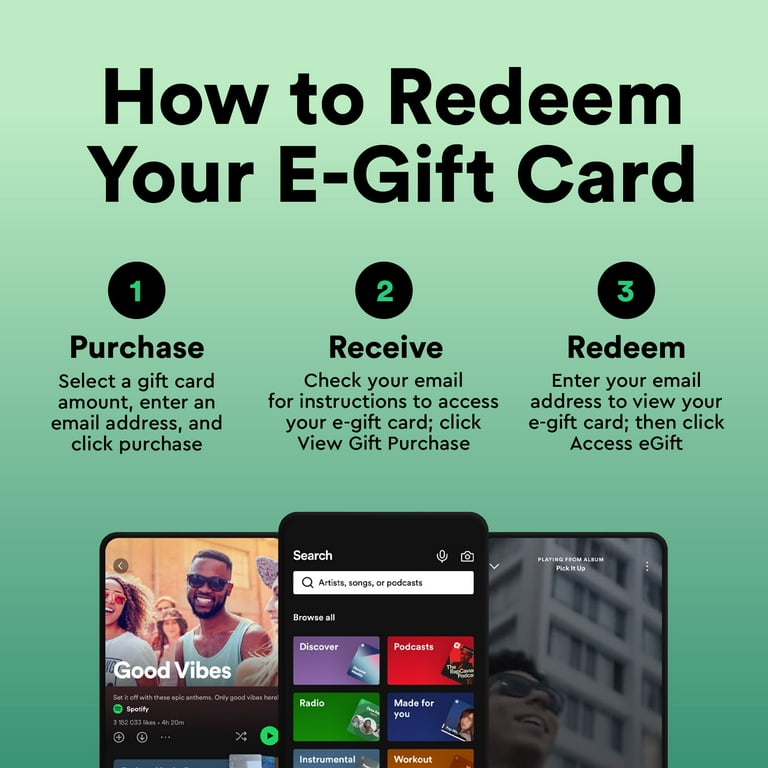 Spotify $10 eGift Card