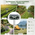 thumbnail image 6 of 2026 Solar Ultrasonic Animal Repeller Outdoor with Flashing Lights & Motion Sensor Animal Deterrent Devices for Deer, Cat, Squirrel, Raccoon, Rabbit, Fox, Skunk Repellent for Yard Garden, 6 of 7