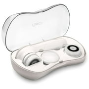 Fancii Cora 3 Waterproof Facial Spin Cleansing Brush with 3 Brush Heads, Deep Scrubbing and Gentle Exfoliation, Gray