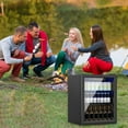 thumbnail image 6 of Dimedeal 1.6 Cu.Ft Mini Beverage Refrigerator, 70 Cans Mini Fridge with Glass Door, Small Cooler for Office Bedroom Home Bar, Black, 6 of 7
