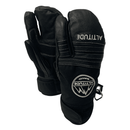 ALTITUDE BOARDWERX TECH SHORTY LEATHER SKI SNOWBOARD GLOVE CLAW LARGE 8.25-9.25"