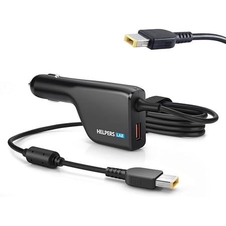 xzyuan Laptop Notebook Car Charger Pc Supply Power Source Compatible for Lenovo 20V 4.5A 3.25A 2.25A Flex ideapad ThinkCentre Thinkpad Flex Helix X1 Carbon Yoga Medion Akoya IdeaCentre Edge