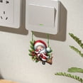thumbnail image 4 of Xihbxyly Pegatinas de Papá Noel, Pvc Duradero, Fácil de Aplicar, Decoración Navideña para Pared, Ideal para Fiestas, Dos Tamaños Disponibles: 10 X 8 Cm y 10 X 8,5 Cm., 4 of 5